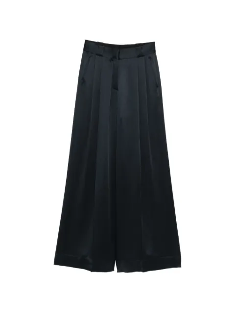 Blazé Milano wide-leg trousers Blue PTLPA01NOESSE