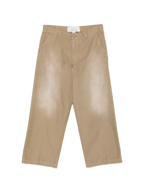 ERL belt-loops trousers Neutrals ERL12P0092