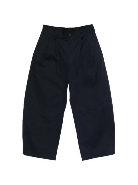Comme des Garçons Homme pleated panelled trousers Blue HQP022