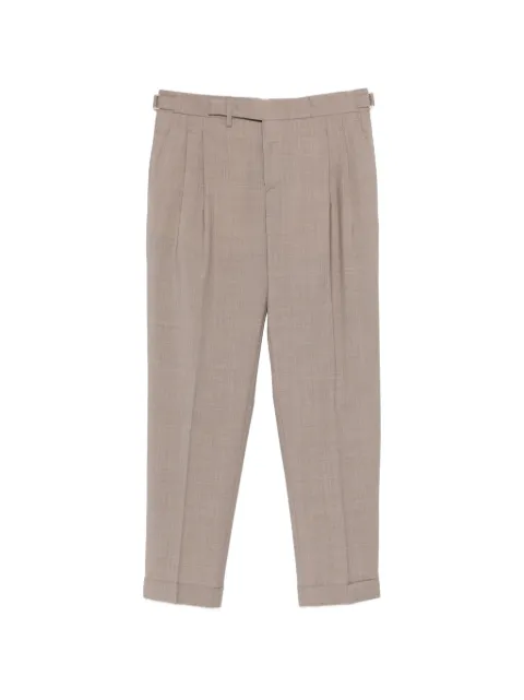 Briglia 1949 pleated cuffed trousers Neutrals QUARTIERIW300108