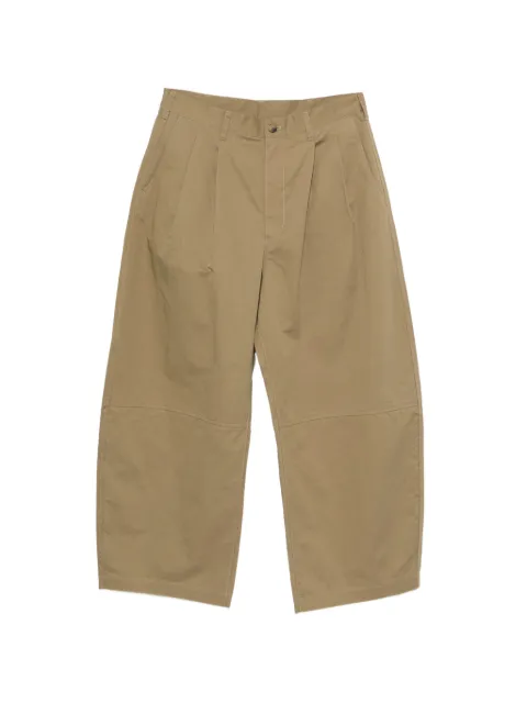 Comme des Garçons Homme belt-loop trousers Neutrals HQP022