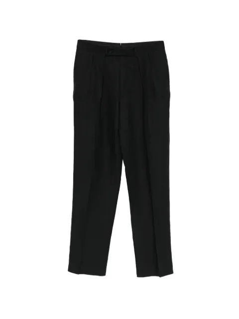 Caruso pleated trousers Black MK25AZ504253