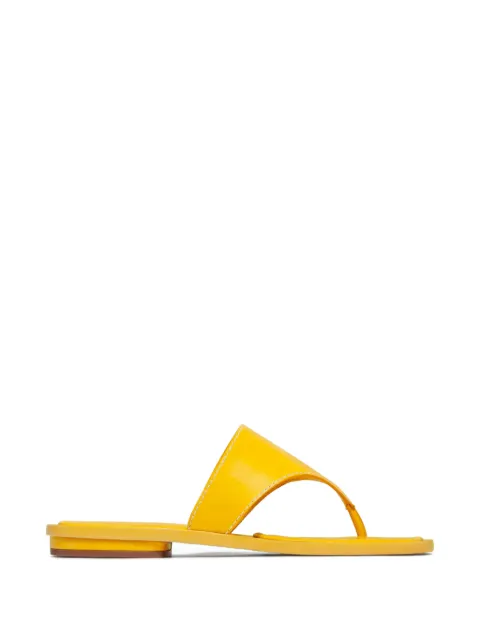 Bernardo Agora thong-strap sandals Yellow AGORA