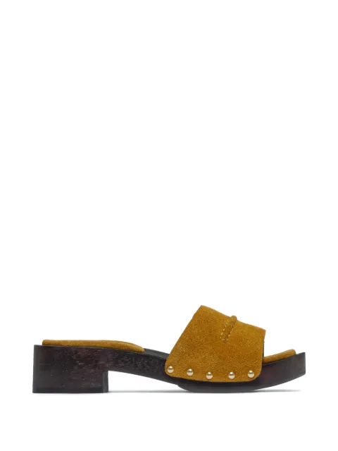Bernardo Blyde studded sandals Brown BLYDE