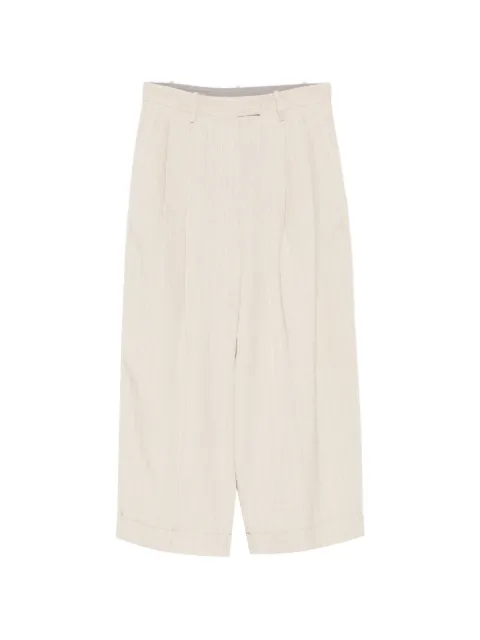 Alysi pleated trousers Neutrals 116114P6057