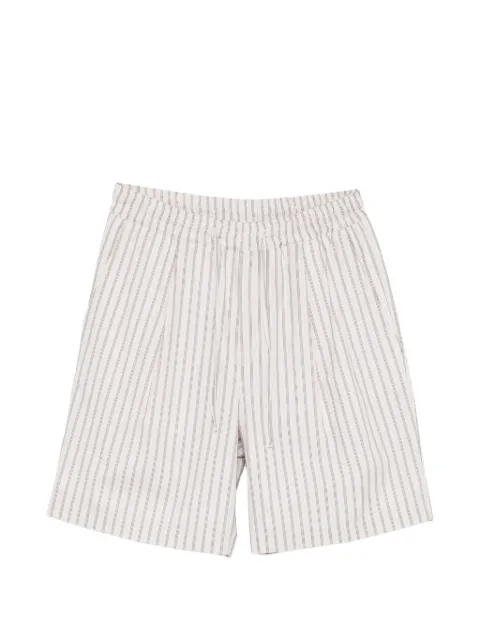 Greyed striped shorts Neutrals GAP26027