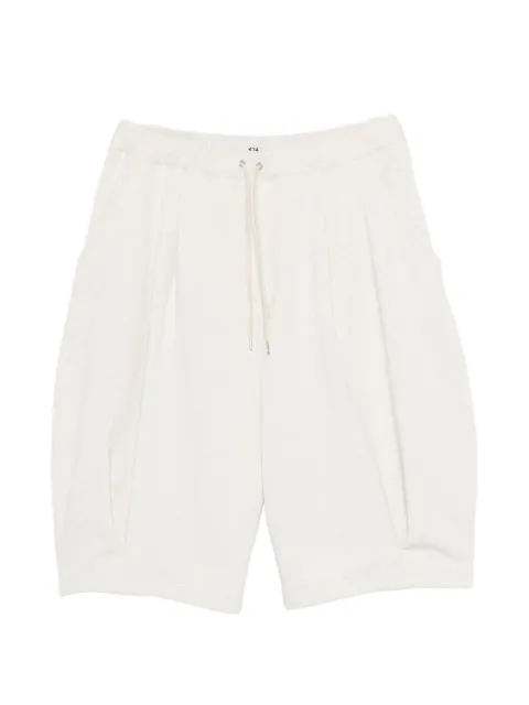 KHOKI drawstring shorts Neutrals 26SSP06