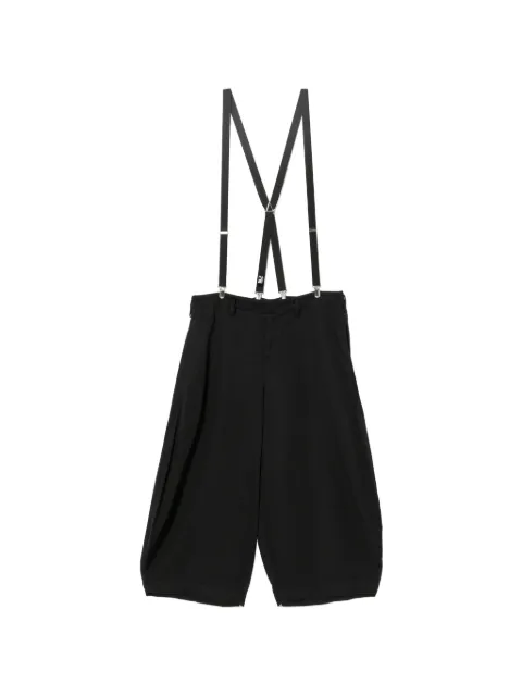 Black Comme Des Garçons drop-crotch suspenders trousers Black CBKPT1QP002XQBKX00M