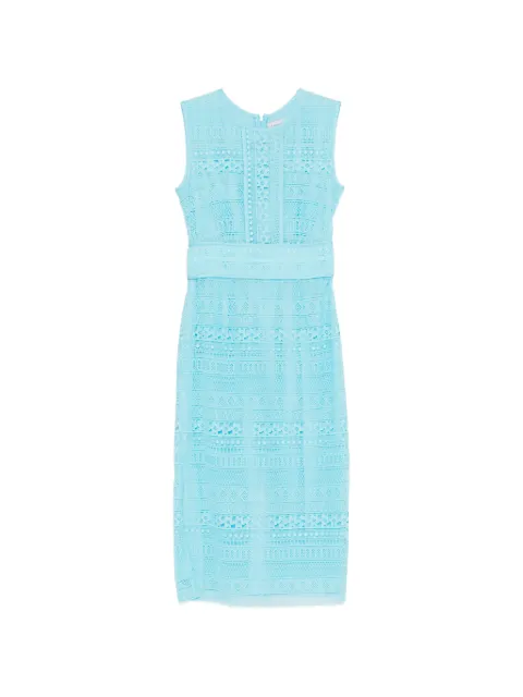 ERMANNO FIRENZE ruffled dress Blue D48EQ077EN