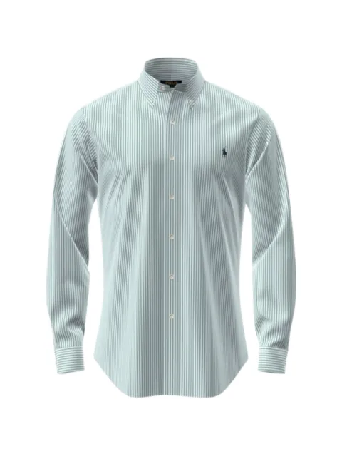 Polo Ralph Lauren striped buttoned shirt Green 710929344501