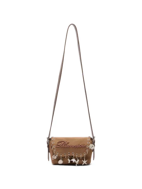 Blumarine charm-detail shoulder bag Neutrals P6HHW126AN0517TU