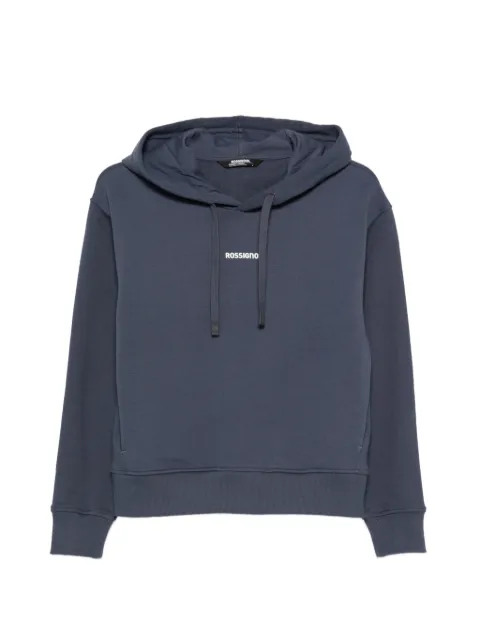 Rossignol logo-detail hoodie Blue RLOWS05
