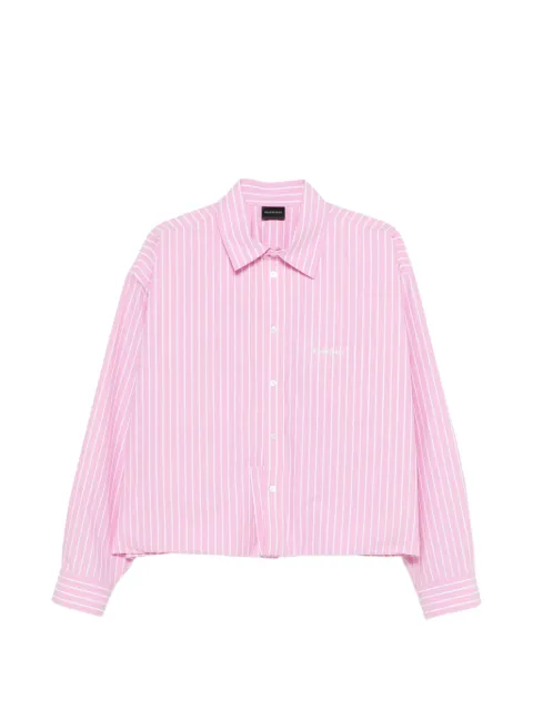Balenciaga striped-pattern shirt Pink 857837TPM26