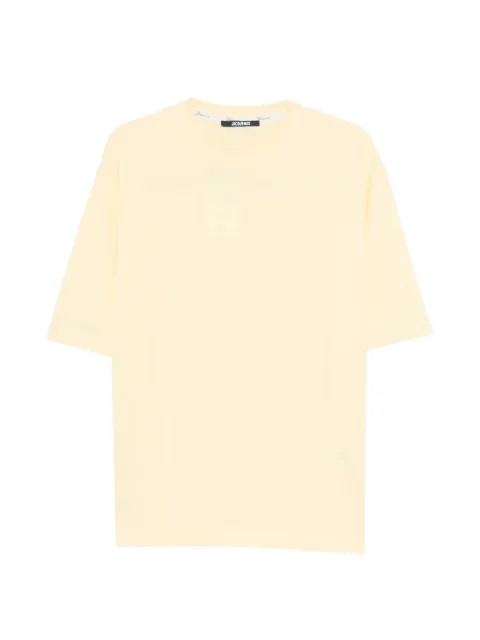 Jacquemus The Rond Carré short-sleeve T-shirt Yellow TSM00578AJ00254