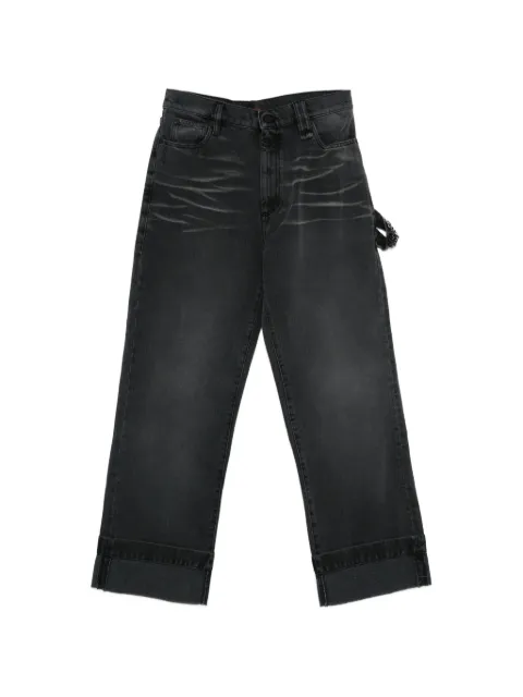 Simone Rocha cuffed jeans Black 4192B1239