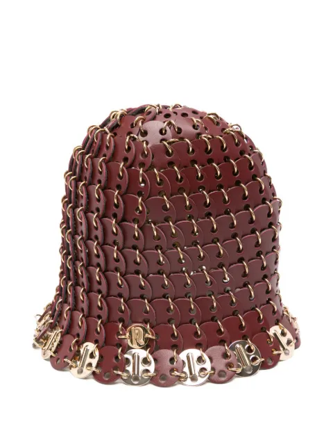 Rabanne disc-chain bucket hat Brown 26PAA0258CLF288
