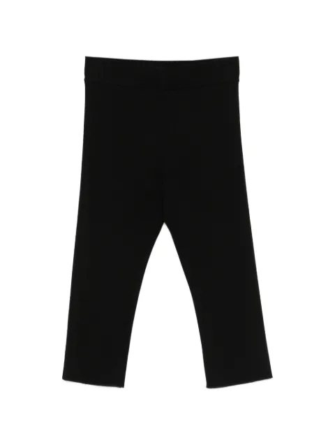 Magda Butrym ribbed capri-length trousers Black 371526