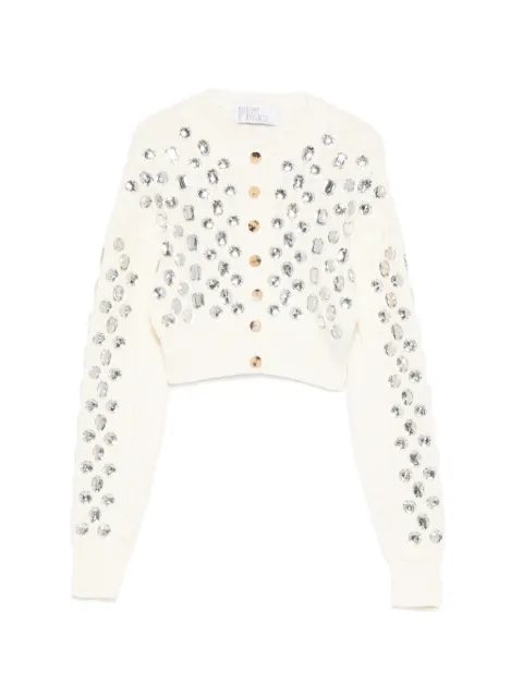 Giuseppe Di Morabito embellished button cardigan Neutrals 06PSKNT384CR16403