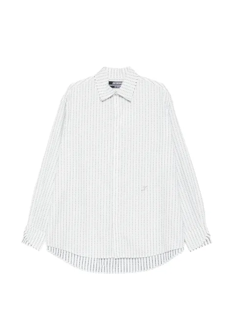 Jacquemus La Chemise Letro striped shirt White SHM00572AW00779