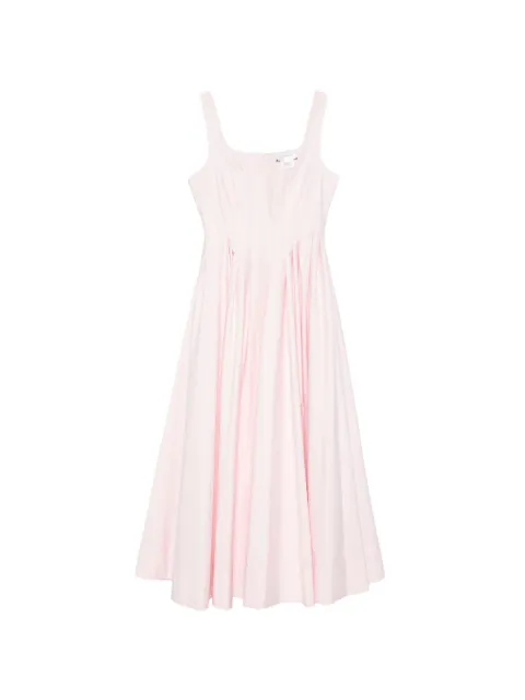 Sportmax square-neck maxi dress Pink 2612221092