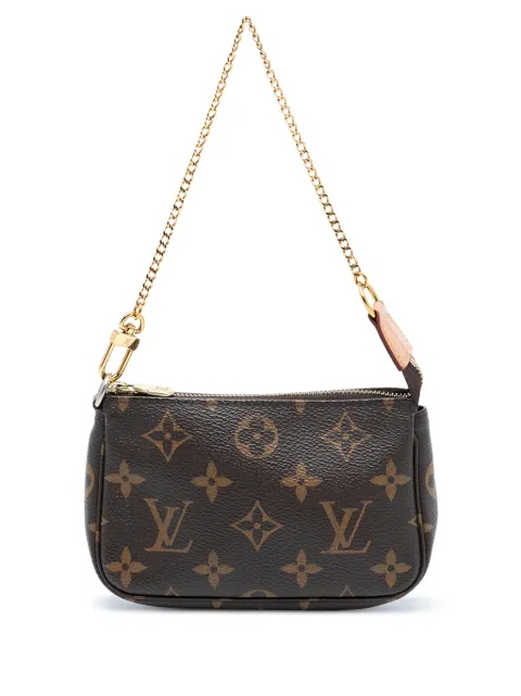 Louis Vuitton Pre-Owned 2020 Monogram Mini Pochette Accessoires handbag Brown PKDZG06Y7KNZK8IE