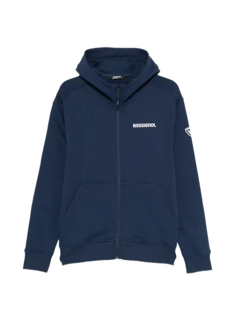 Rossignol logo full-zip hoodie Blue RLOMS07