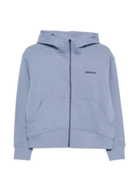 Rossignol zip-up long-sleeve hoodie Blue RLOWS07