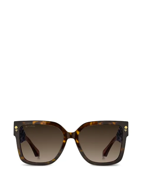 ETRO floral-detail sunglasses Brown S208767S57HA