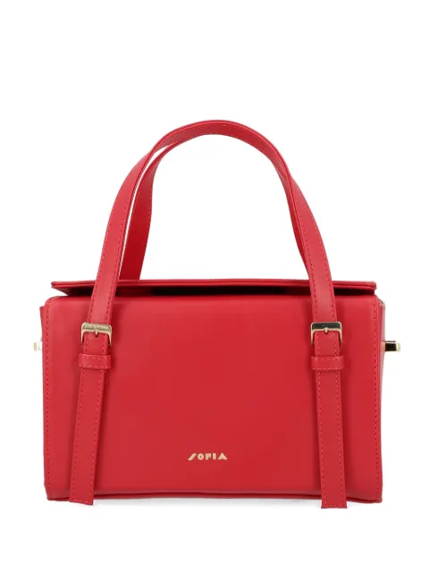 SOFIA mini Belmondo buckle detail tote bag Red BAB3M04L0111BB