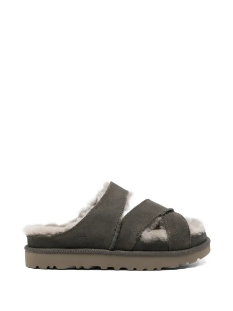 UGG criss-cross-strap sandals Green 1178470