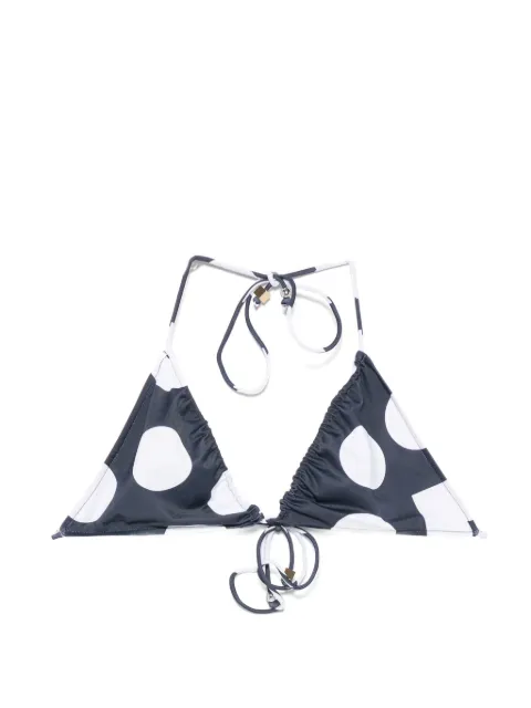 Jacquemus The Triangle bikini top Blue TOW00914AW00096