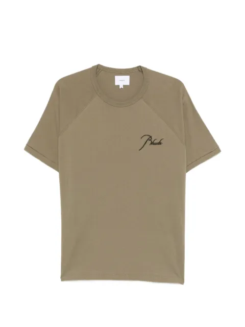RHUDE short-sleeve T-shirt Green RHPS26TT200126013