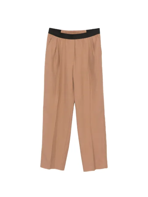 LouLou de Saison pleated trousers Brown TAKAROALDSMCDM