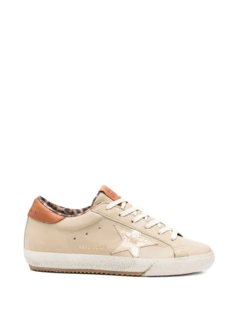 Golden Goose Super-Star animal-print sneakers Neutrals GWF01003F008121