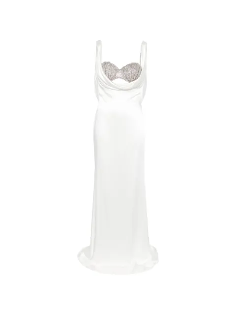 Giuseppe Di Morabito embellished maxi dress White 06PSDR519YC16314