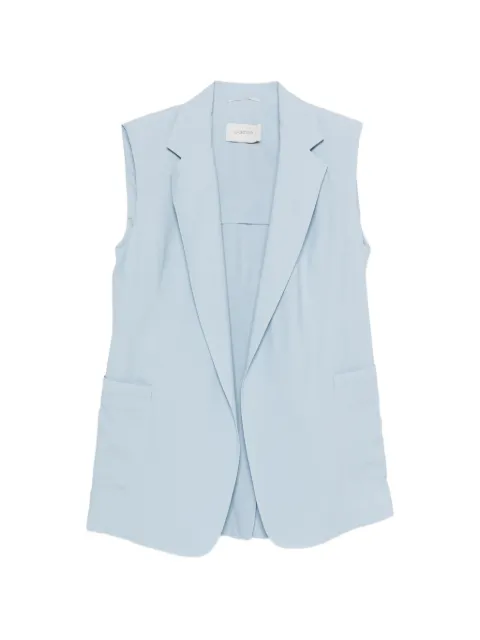 Sportmax Spxmaggio oversized gilet Blue 2612281012600