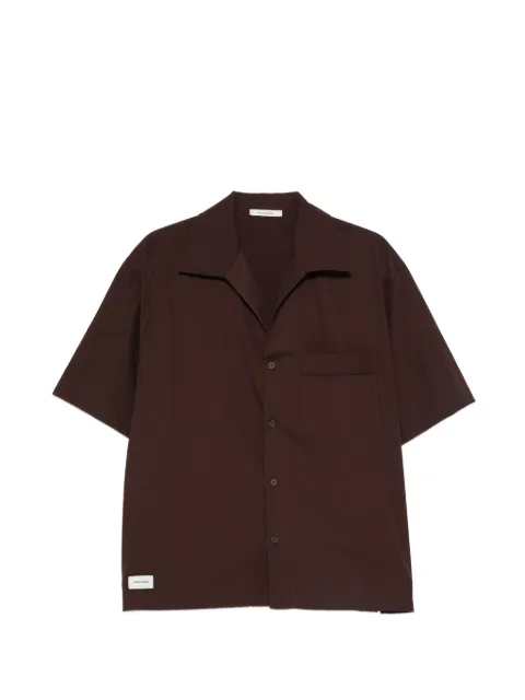 ENTIRE STUDIOS short-sleeve pajama shirt Brown ESSS26SR030126235