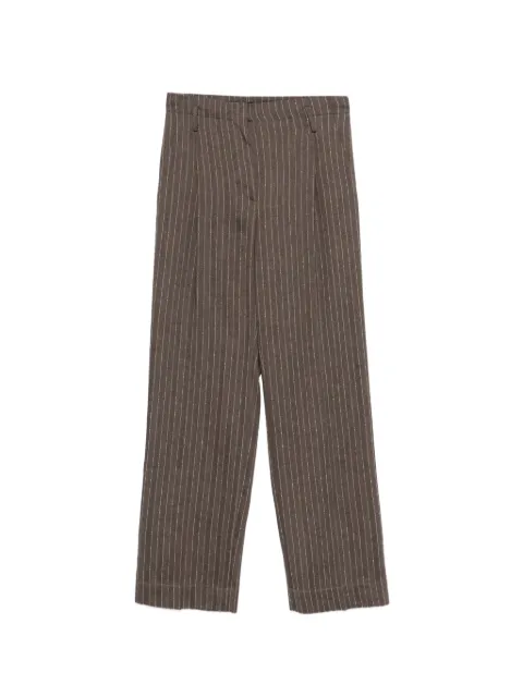 Antonelli striped trousers Brown Q8798980221