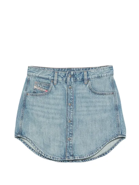 Diesel denim button-front miniskirt Blue A179160IRAC