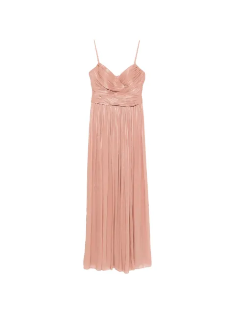 Costarellos Sireen ruched maxi dress Pink PS2618