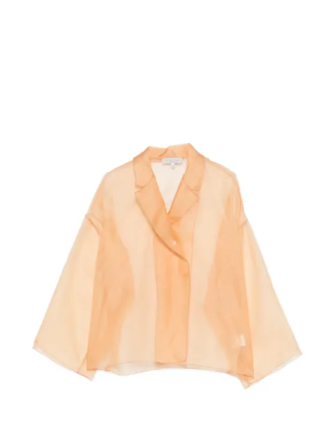 Antonelli collared jacket Orange J3751Q256605