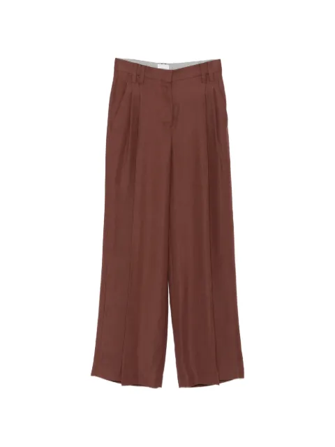 Brunello Cucinelli pleated trousers Brown MH126P9155C9092