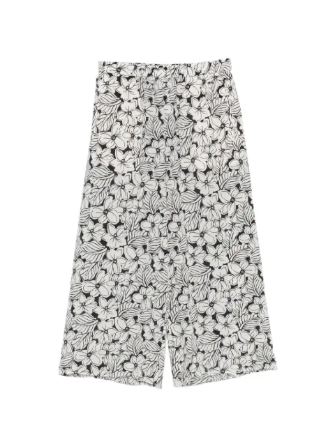 Weekend Max Mara Nirvana floral-pattern trousers White 2615131132600