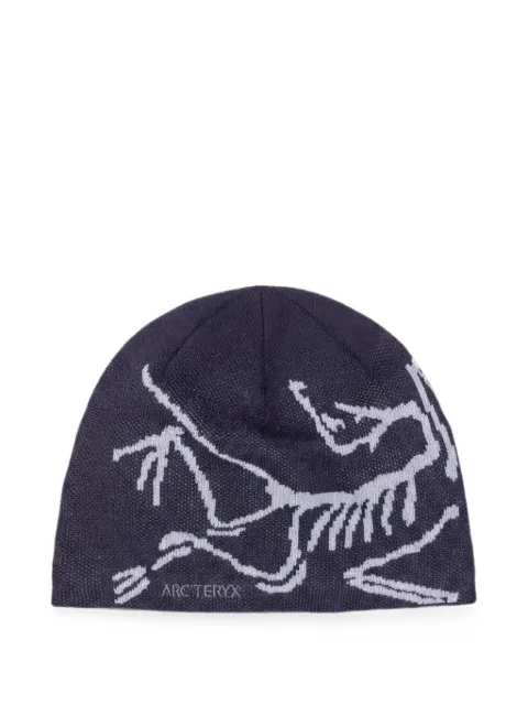 Arc'teryx logo-intarsia beanie hat Black X000006756