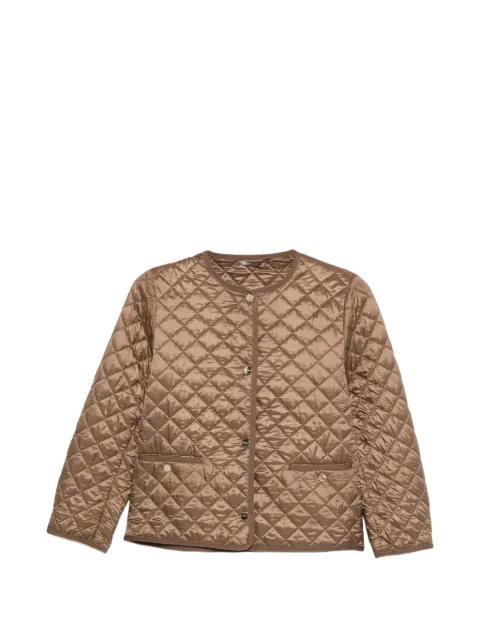 Max Mara quilted button coat Brown 2619481104600