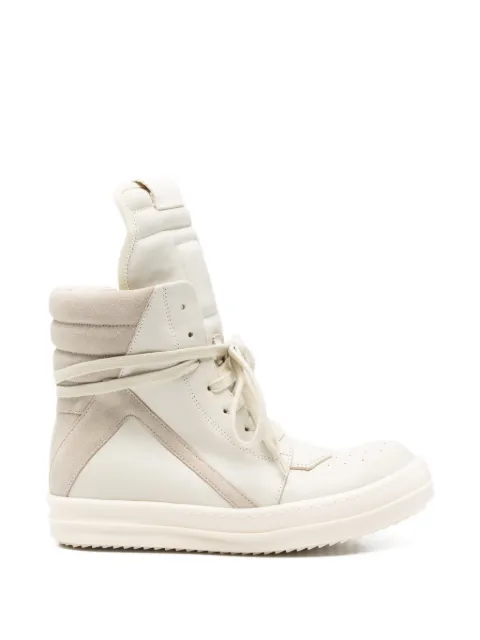 Rick Owens Geobasket high-top sneakers Neutrals RO01F6894LCOLVS