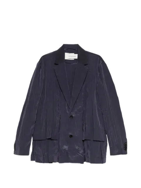 Feng Chen Wang single-breasted blazer Blue FUS21JK11NBNVY