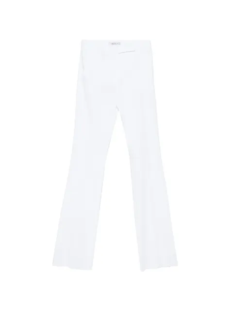 Max Mara pleat-detail trousers White 2611131052600