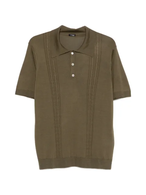 Kiton buttoned polo shirt Green UMK085207000MRRN