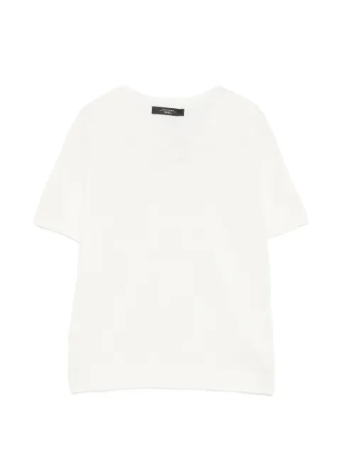 Weekend Max Mara Wkdpancone crew neck short-sleeve top White 2615361042600